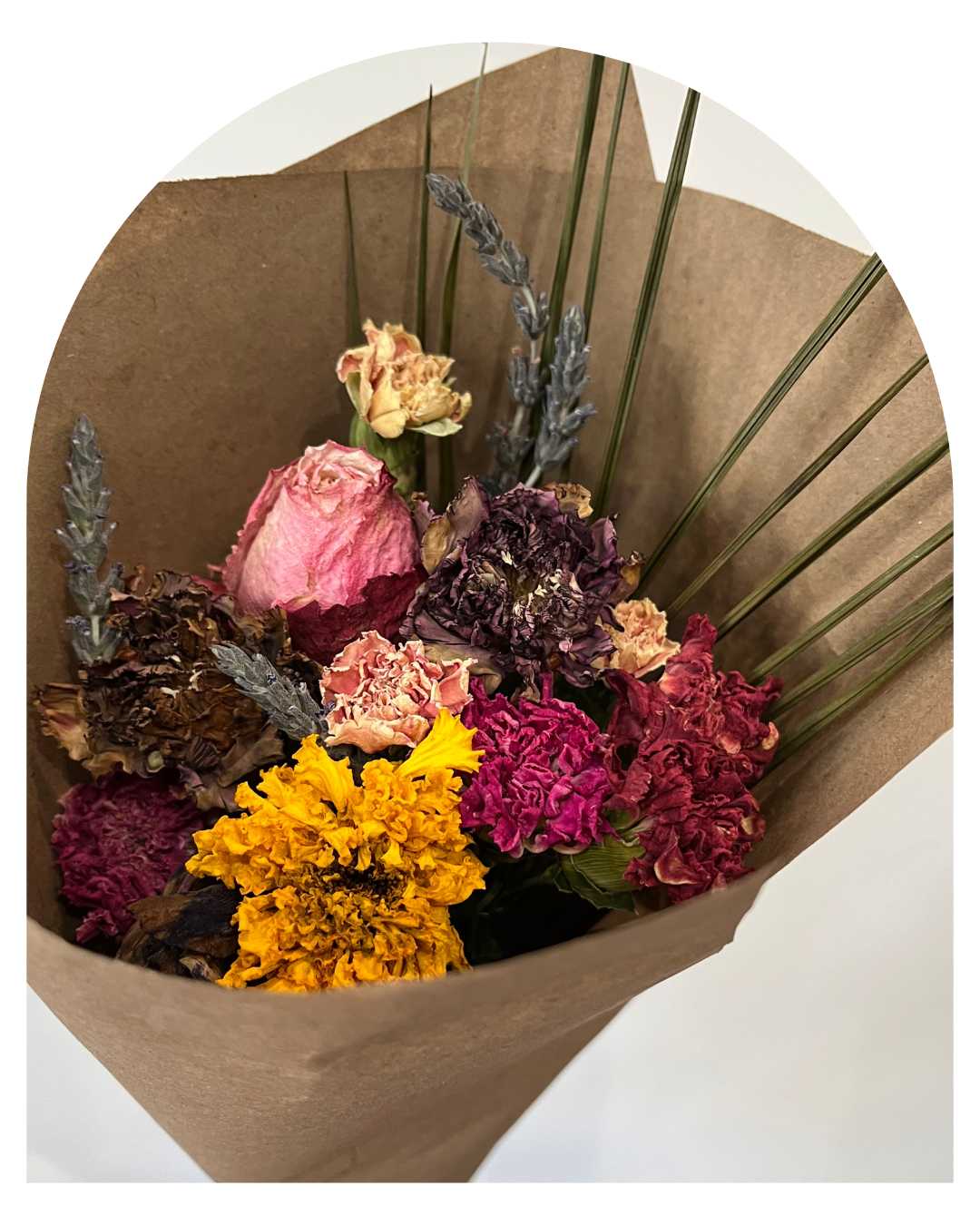 Dried Bouquet Everlasting Dried Bouquet Flora Culture MB