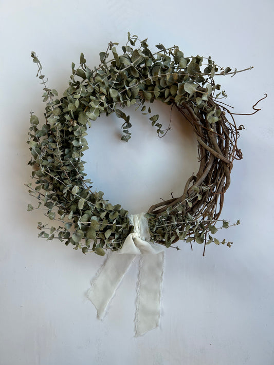 Dried Eucalyptus Wreath