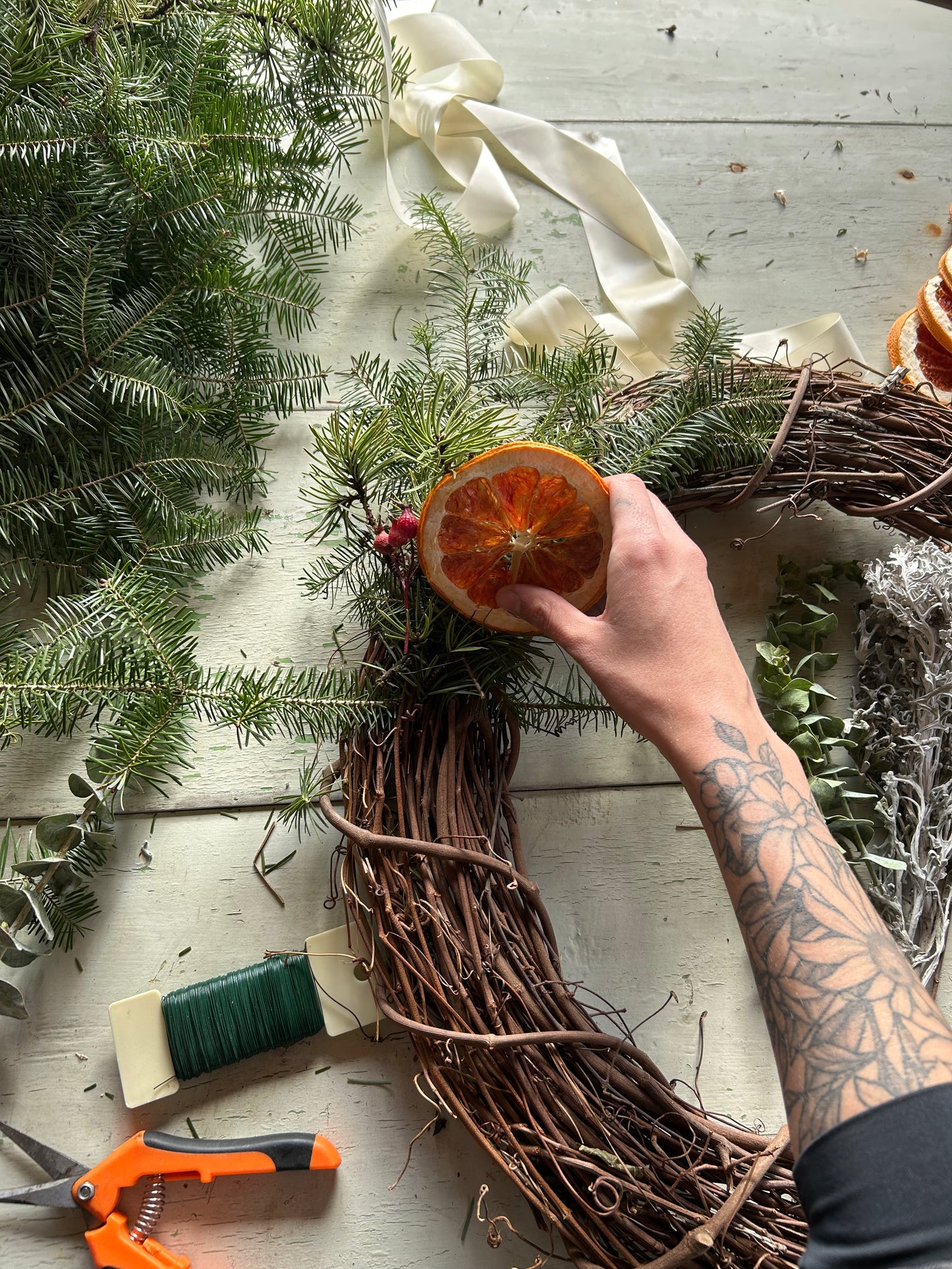 DIY Holiday Wreath Kit